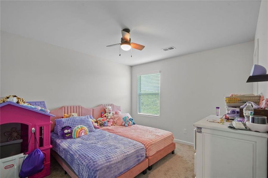 Furnished interior view inside a new home in The Enclave at Dial Farm Phase III, Walnut Grove (Image 19).