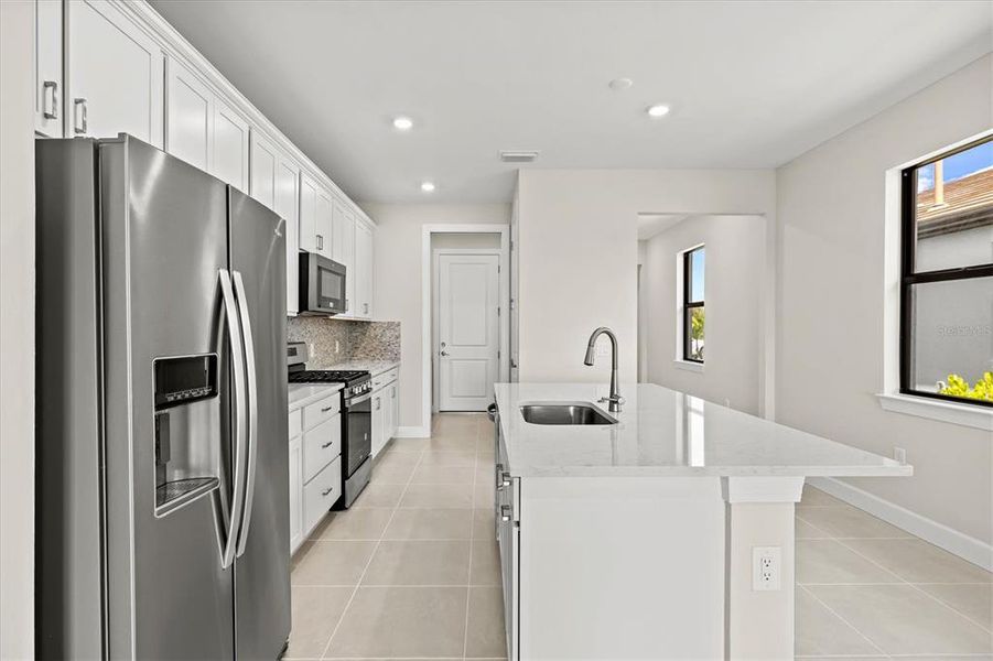 Furnished interior view inside a new home in , Nokomis (Image 17).