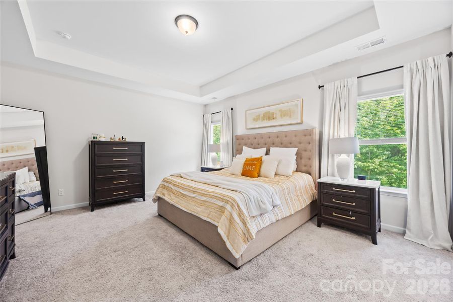 Furnished interior view inside a new home in Orchard Creek, Charlotte (Image 13).