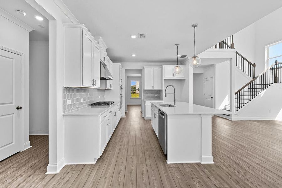 Furnished interior view inside a new home in Watson Park, Snellville (Image 8). Furnished interior view inside a new home in Watson Park, Snellville (Image 8).