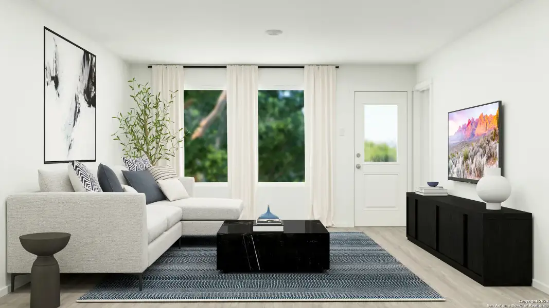 Furnished interior view inside a new home in Stone Garden, Elmendorf (Image 10).