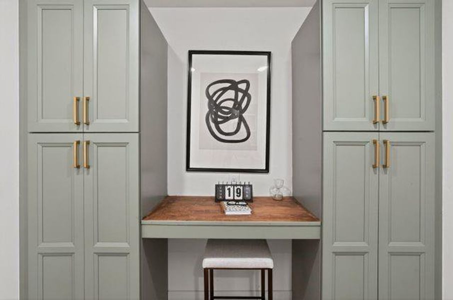 Furnished interior view inside a new home in , Roswell (Image 11).