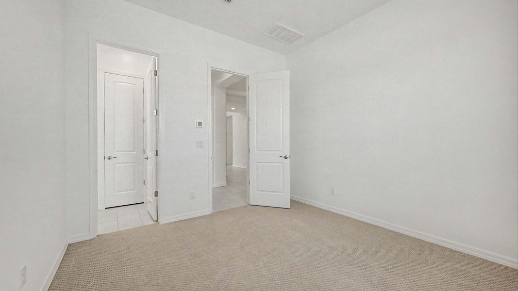 Furnished interior view inside a new home in Arroyo Seco - Hacienda, Buckeye (Image 19).