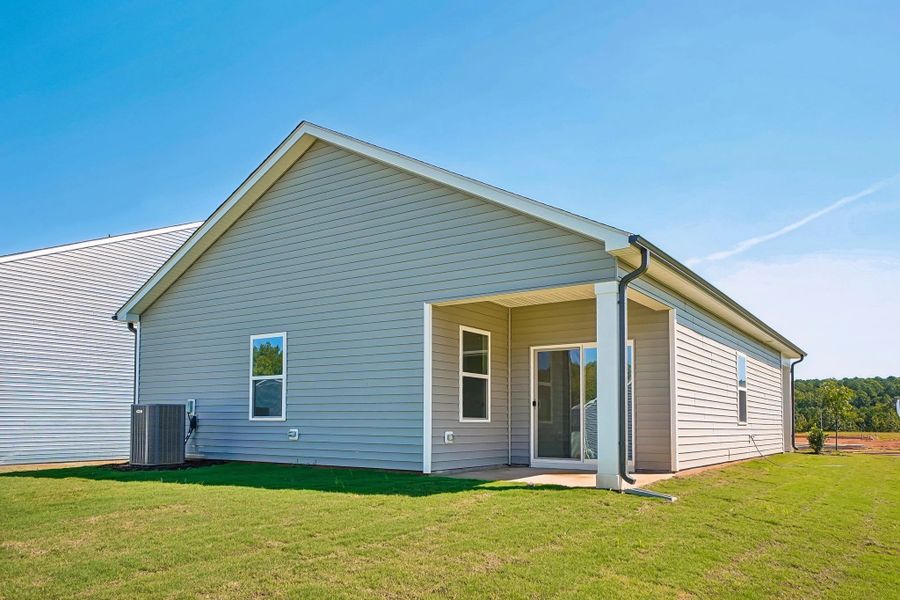 Exterior  -Tones and clean lines feel quietly inviting.