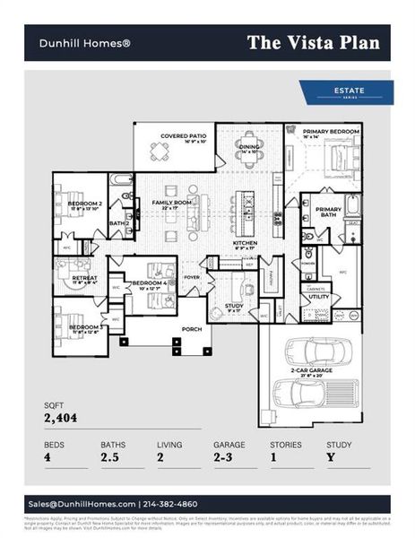 2D floor plan layout of this home in Matthews Farms, Venus, TX (Image 4). 2D floor plan layout of this home in Matthews Farms, Venus, TX (Image 4).