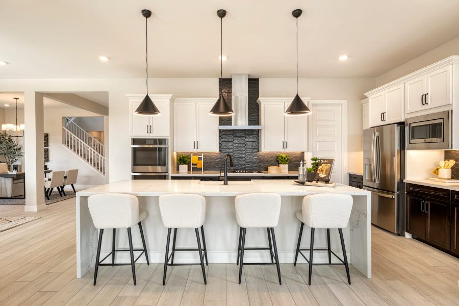 Representative furnished interior of a home built from the Safflower Plan 40-4 by Tri Pointe Homes in Soleo, San Tan Valley (Image 5).