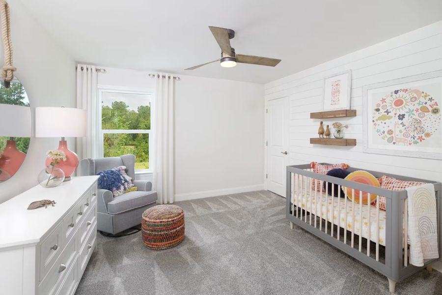 Representative furnished interior of a home built from the Woodward by Pulte Homes in Indigo Bay, Myrtle Beach (Image 12).