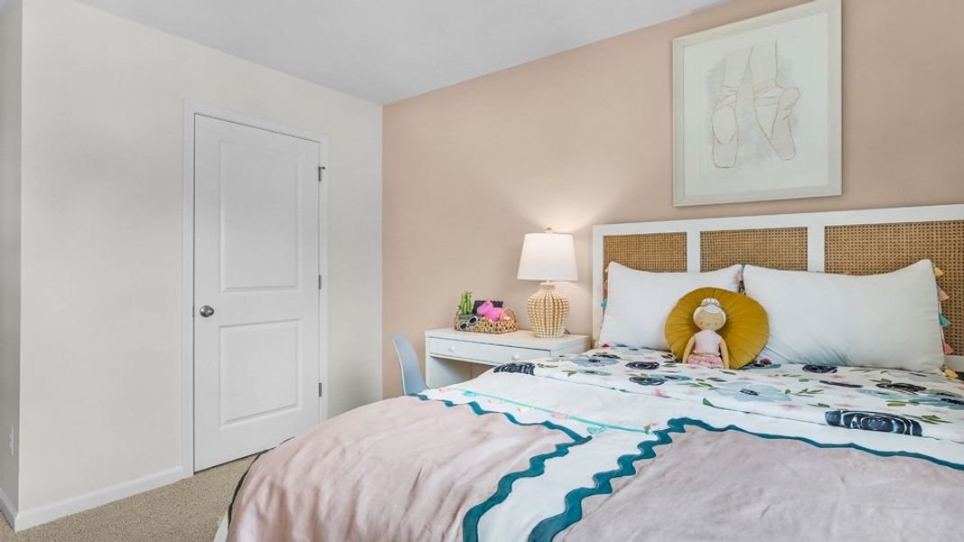 Representative furnished interior of a home built from the BELHAVEN by D.R. Horton in Lawson Glen, Clayton (Image 29).