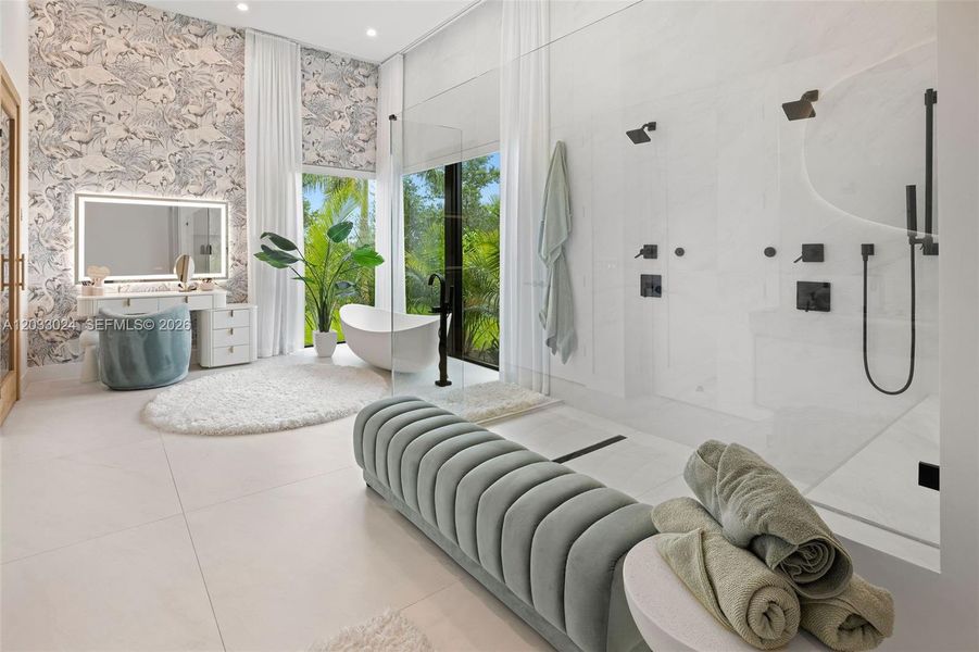 Furnished interior view inside a new home in , Davie (Image 5). Furnished interior view inside a new home in , Davie (Image 5).