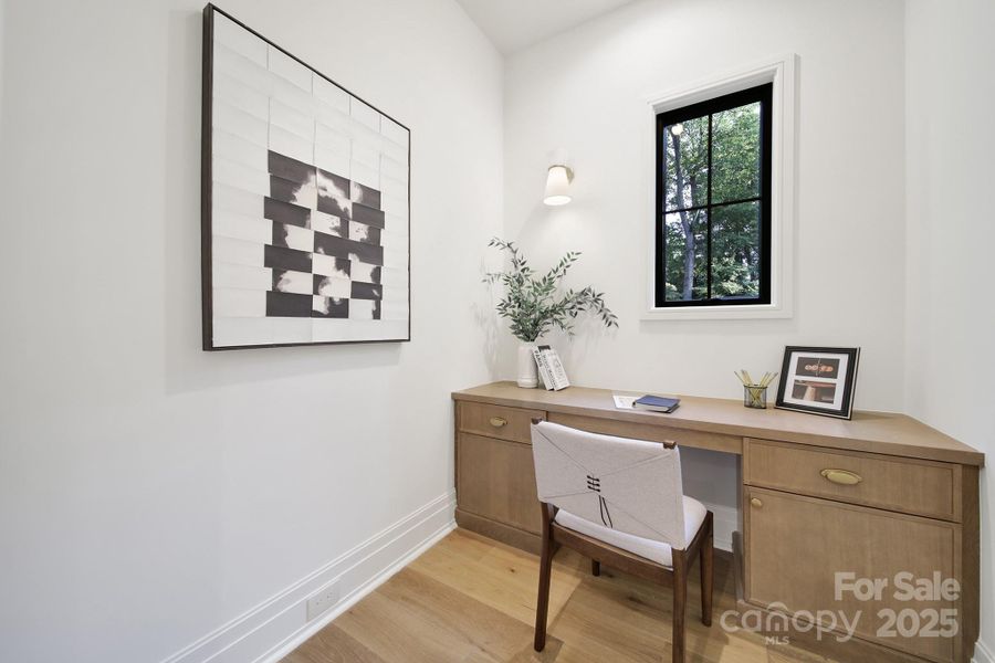 Furnished interior view inside a new home in , Charlotte (Image 17). Furnished interior view inside a new home in , Charlotte (Image 17).