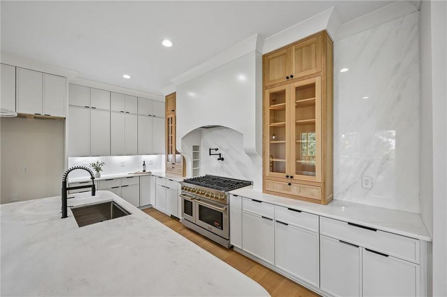 Furnished interior view inside a new home in , Buford (Image 11).
