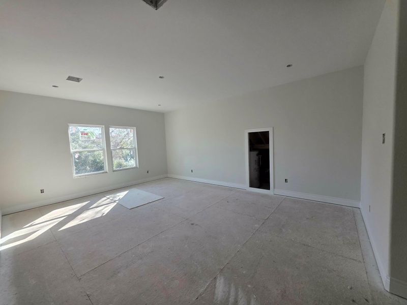 Upstairs game room Upstairs game room