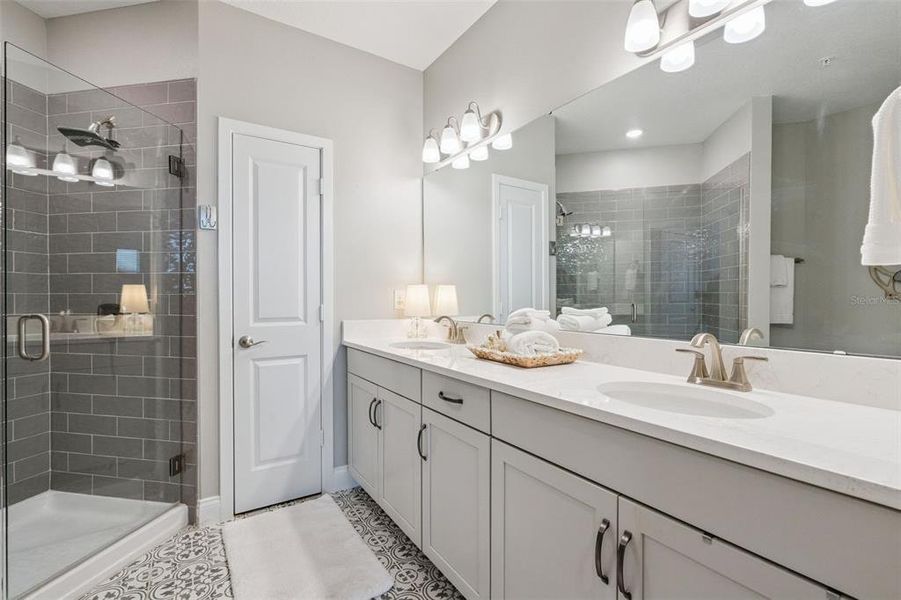 Furnished interior view inside a new home in , Orlando (Image 31). Furnished interior view inside a new home in , Orlando (Image 31).