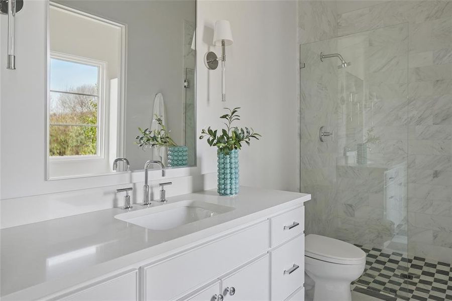 Furnished interior view inside a new home in , Dallas (Image 16). Furnished interior view inside a new home in , Dallas (Image 16).