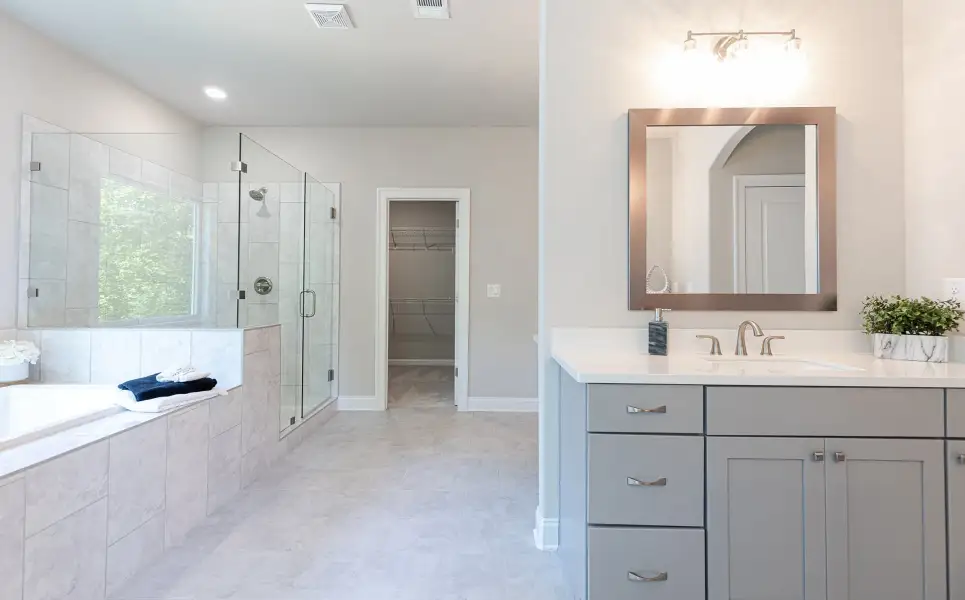 Mansfield Home Design Owner's Bath Mansfield Home Design Owner's Bath