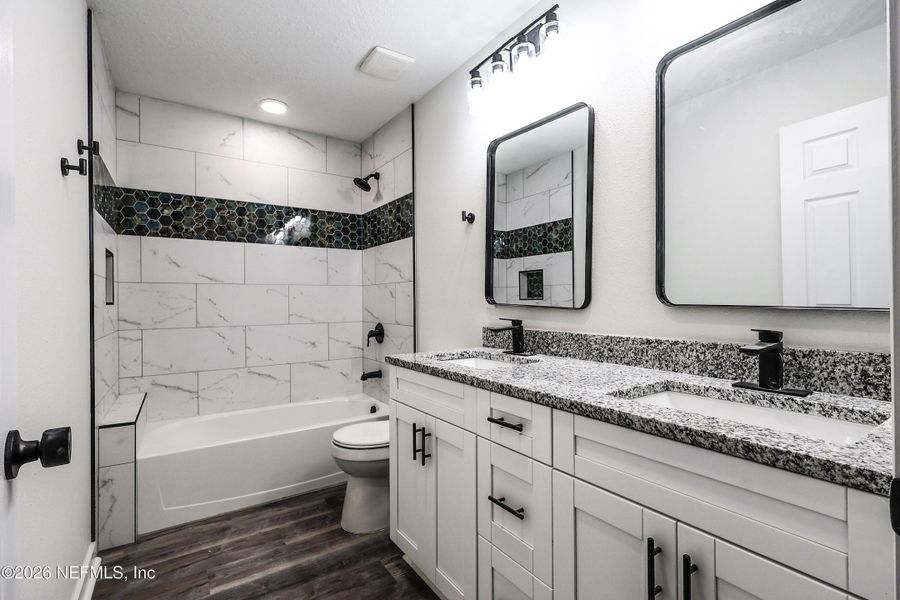 Furnished interior view inside a new home in , Jacksonville (Image 14). Furnished interior view inside a new home in , Jacksonville (Image 14).