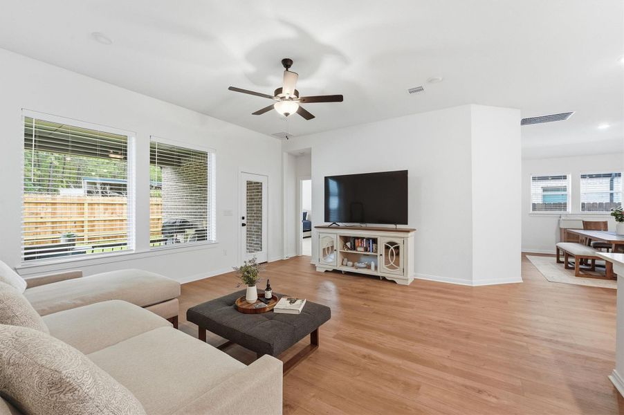 Furnished interior view inside a new home in , Magnolia (Image 12).