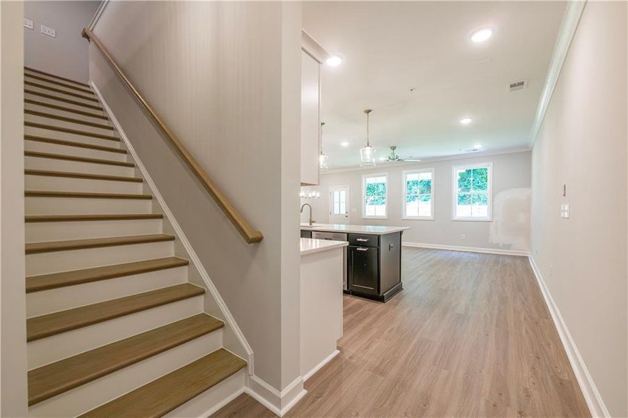Spacious, unfurnished interior of a new home in River Walk Place, Lawrenceville (Image 40).