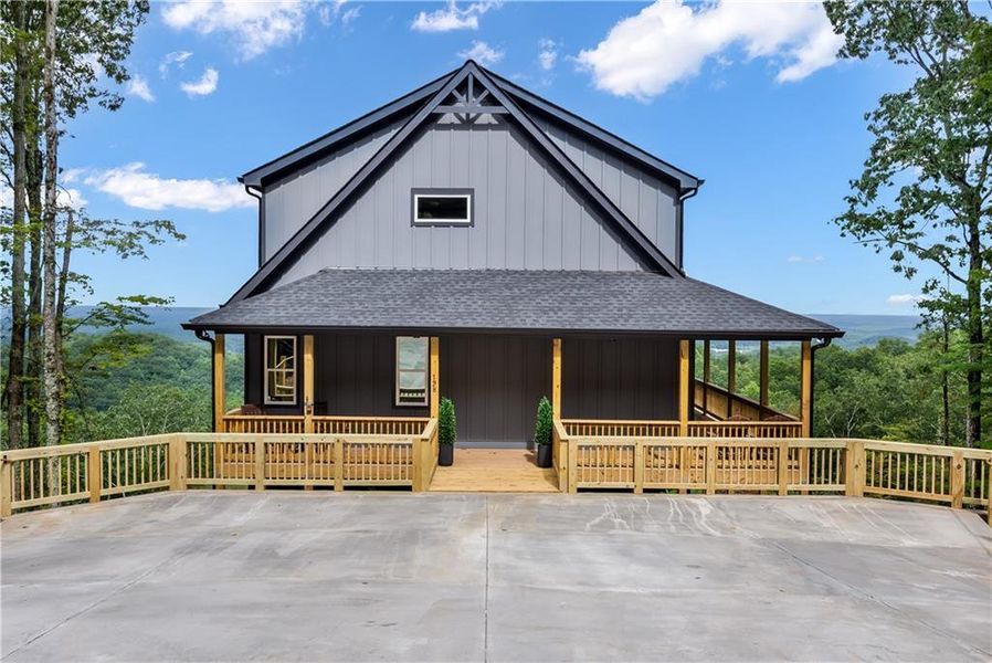 Exterior details and patio area of a home in , Ranger (Image 26).