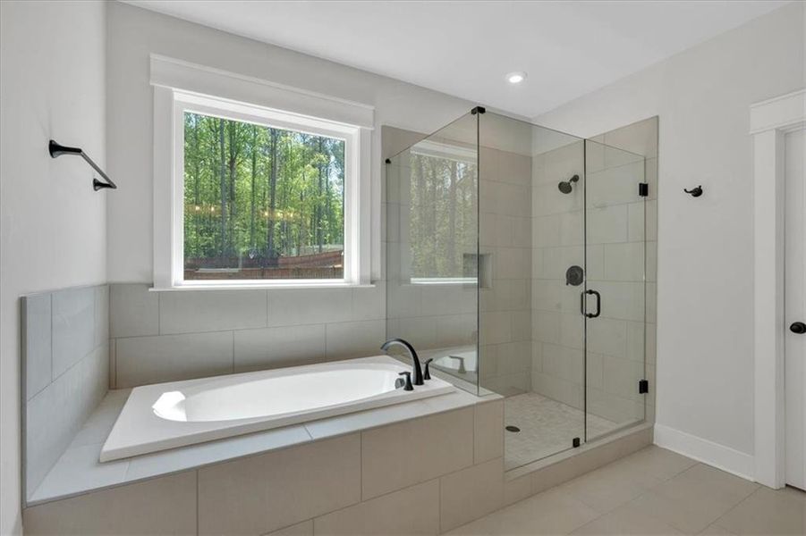Furnished interior view inside a new home in Springside Reserve, Powder Springs (Image 9). Furnished interior view inside a new home in Springside Reserve, Powder Springs (Image 9).