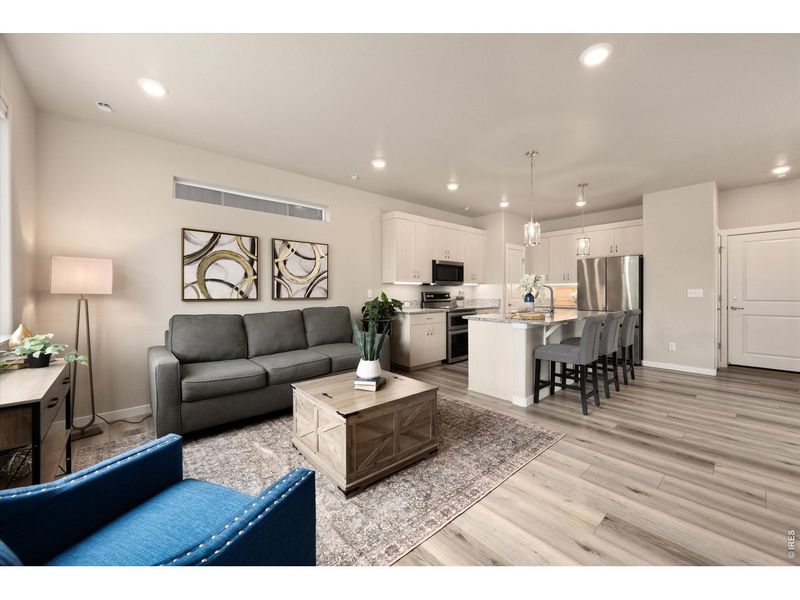 Furnished interior view inside a new home in Fickel Farm, Berthoud (Image 15).