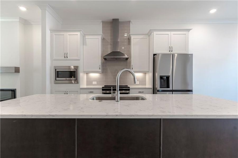 Furnished interior view inside a new home in , Peachtree Corners (Image 7).