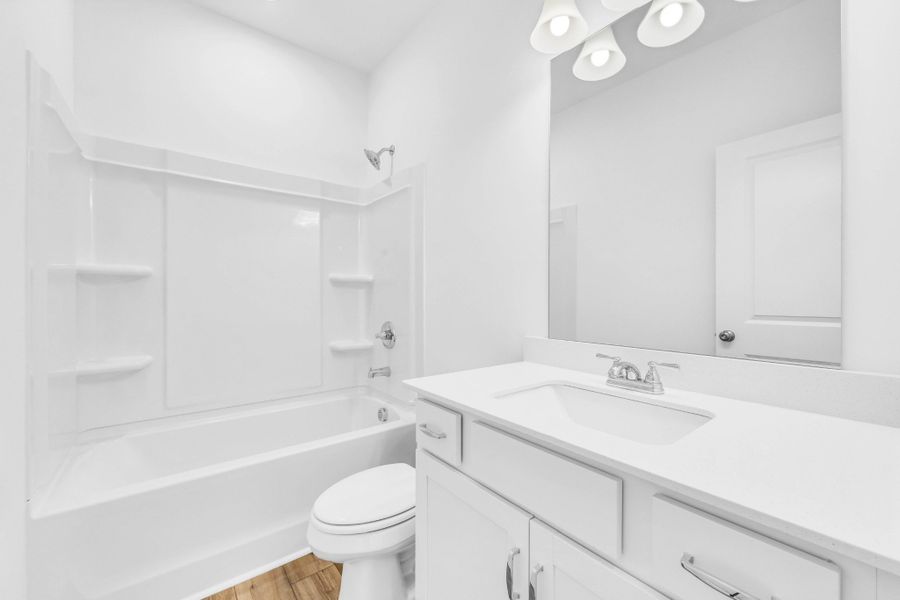 Furnished interior view inside a new home in The Oaks, Clarksville (Image 11).