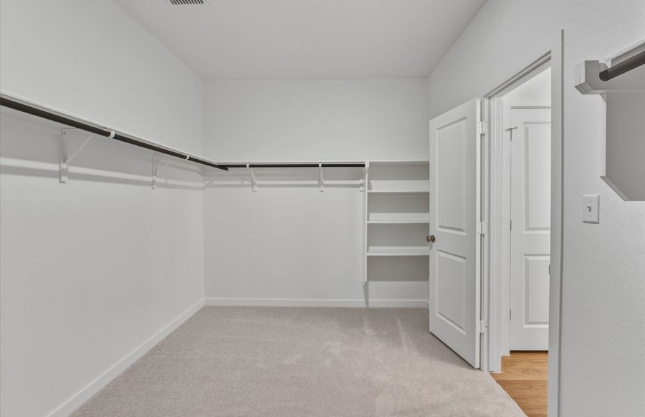 Representative unfurnished interior of a home built from the Fentress by Centex in Larson Crossing, Elgin (Image 16).