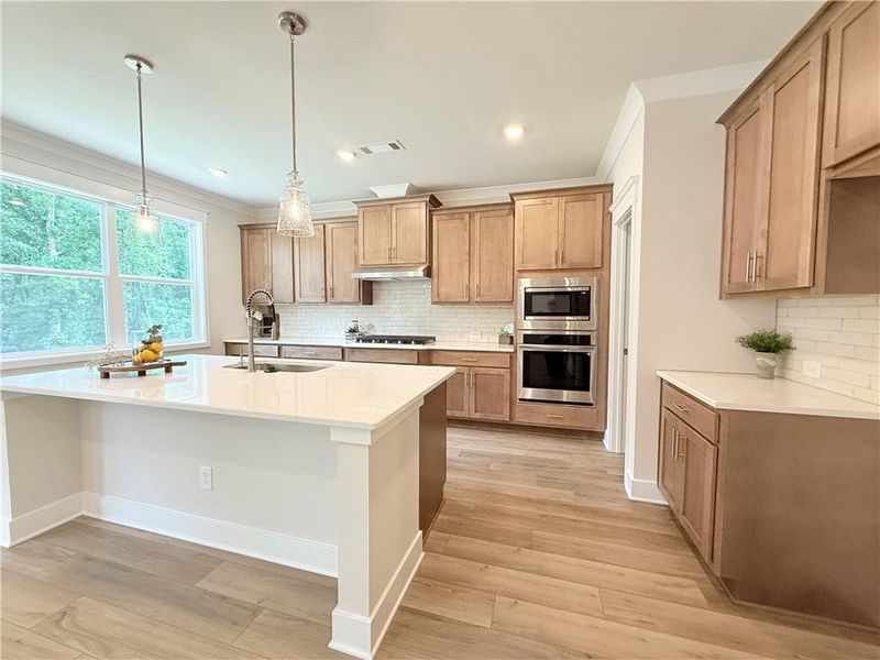 Furnished interior view inside a new home in Ponderosa Farms Reserve, Gainesville (Image 9).