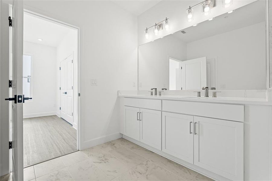 Furnished interior view inside a new home in Alante, St. Petersburg (Image 3).