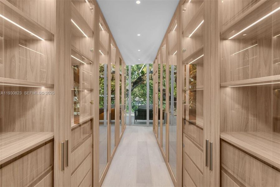 Furnished interior view inside a new home in , Miami (Image 11).