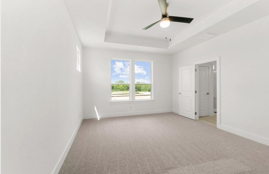 Spacious, unfurnished interior of a new home in Northpoint at Old Settlers, Round Rock (Image 23). Spacious, unfurnished interior of a new home in Northpoint at Old Settlers, Round Rock (Image 23).