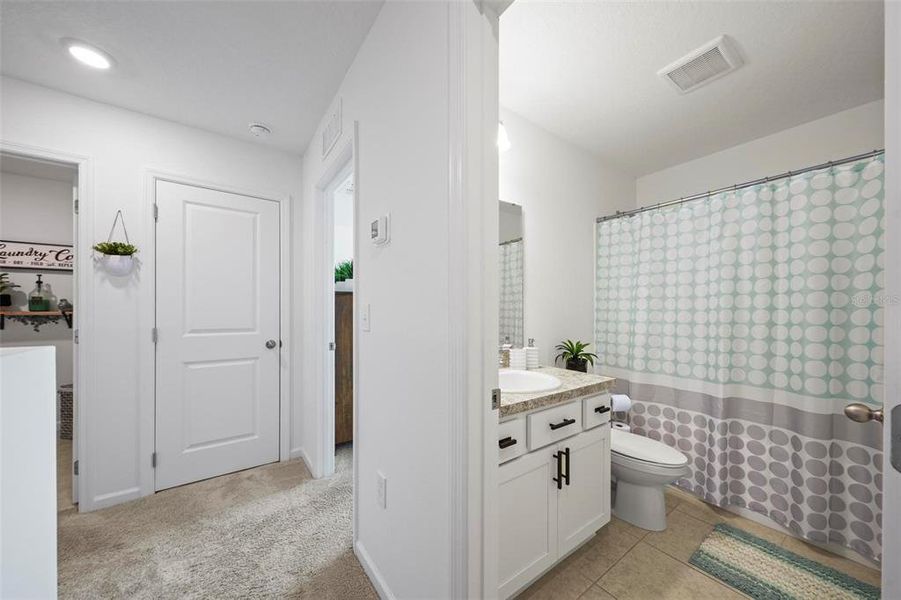 Furnished interior view inside a new home in , Groveland (Image 24).