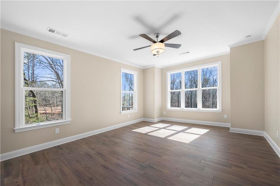 Spacious, unfurnished interior of a new home in , Ball Ground (Image 47). Spacious, unfurnished interior of a new home in , Ball Ground (Image 47).