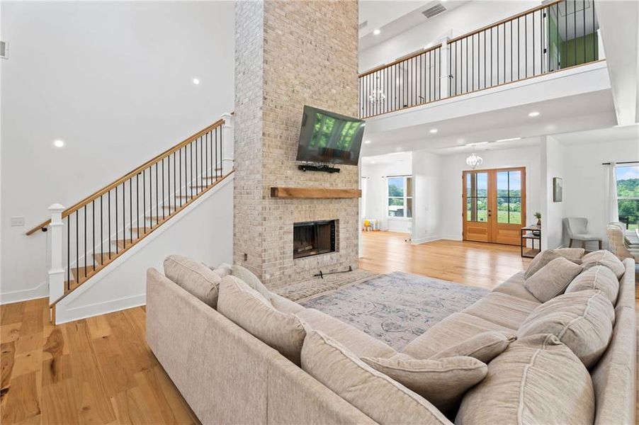 Furnished interior view inside a new home in , Cumming (Image 42).