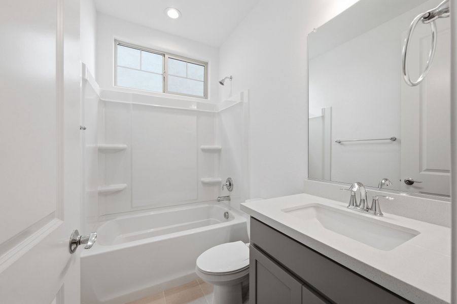 Furnished interior view inside a new home in Hawes Crossing, Mesa (Image 12).