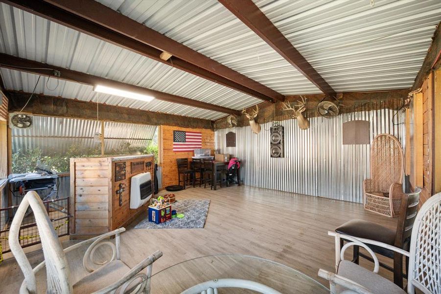 Game room or sunroom Game room or sunroom