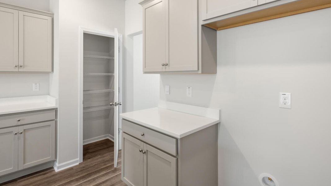 Furnished interior view inside a new home in The Preserve at Tidewater, Sneads Ferry (Image 9).