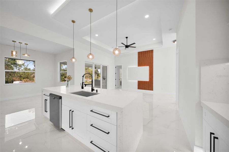 Furnished interior view inside a new home in , Punta Gorda (Image 34).