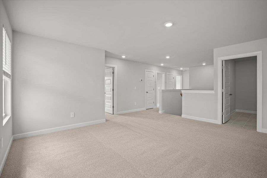 Spacious, unfurnished interior of a new home in The Farm at Wells Creek - Signature Collection, Gray Court (Image 28).