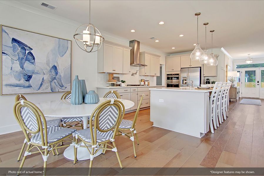 Furnished interior view inside a new home in Porter Ridge, Elgin (Image 8).