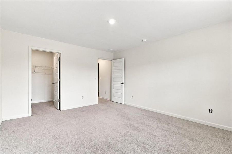 Spacious, unfurnished interior of a new home in The Enclave at Flat Rock Hills, Stonecrest (Image 24). Spacious, unfurnished interior of a new home in The Enclave at Flat Rock Hills, Stonecrest (Image 24).