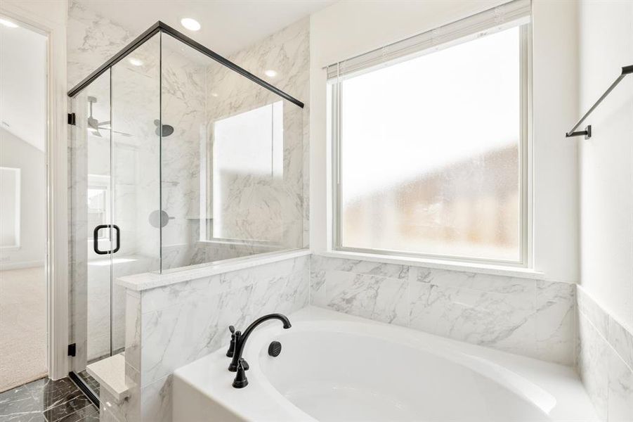 Furnished interior view inside a new home in Willow Wood, McKinney (Image 13).