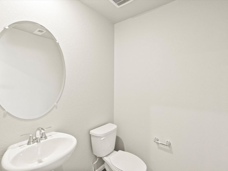 Furnished interior view inside a new home in Poudre Heights: The Meadow Collection, Windsor (Image 7).