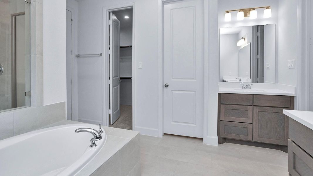 Furnished interior view inside a new home in Audubon, Magnolia (Image 6).