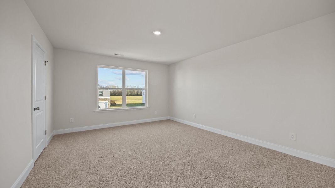 Spacious, unfurnished interior of a new home in Beaver Dam Crossing, Bailey (Image 31). Spacious, unfurnished interior of a new home in Beaver Dam Crossing, Bailey (Image 31).