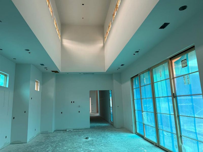 In-progress construction of a new home in , Westlake, TX (Image 11).