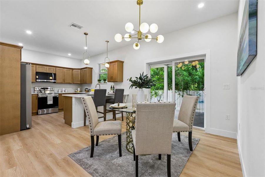 Furnished interior view inside a new home in , Dunedin (Image 15).