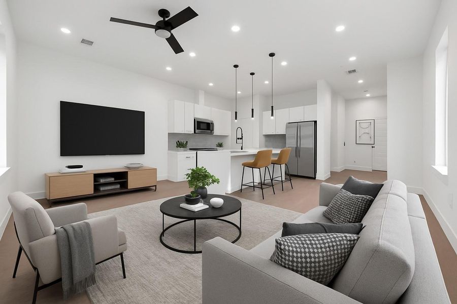 Virtually staged Virtually staged