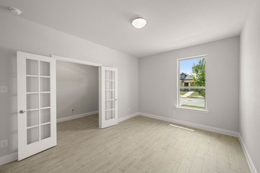 Front exterior of a new home in Redden Farms – Active Adult, Midlothian, TX, highlighting curb appeal (Image 23). Front exterior of a new home in Redden Farms – Active Adult, Midlothian, TX, highlighting curb appeal (Image 23).